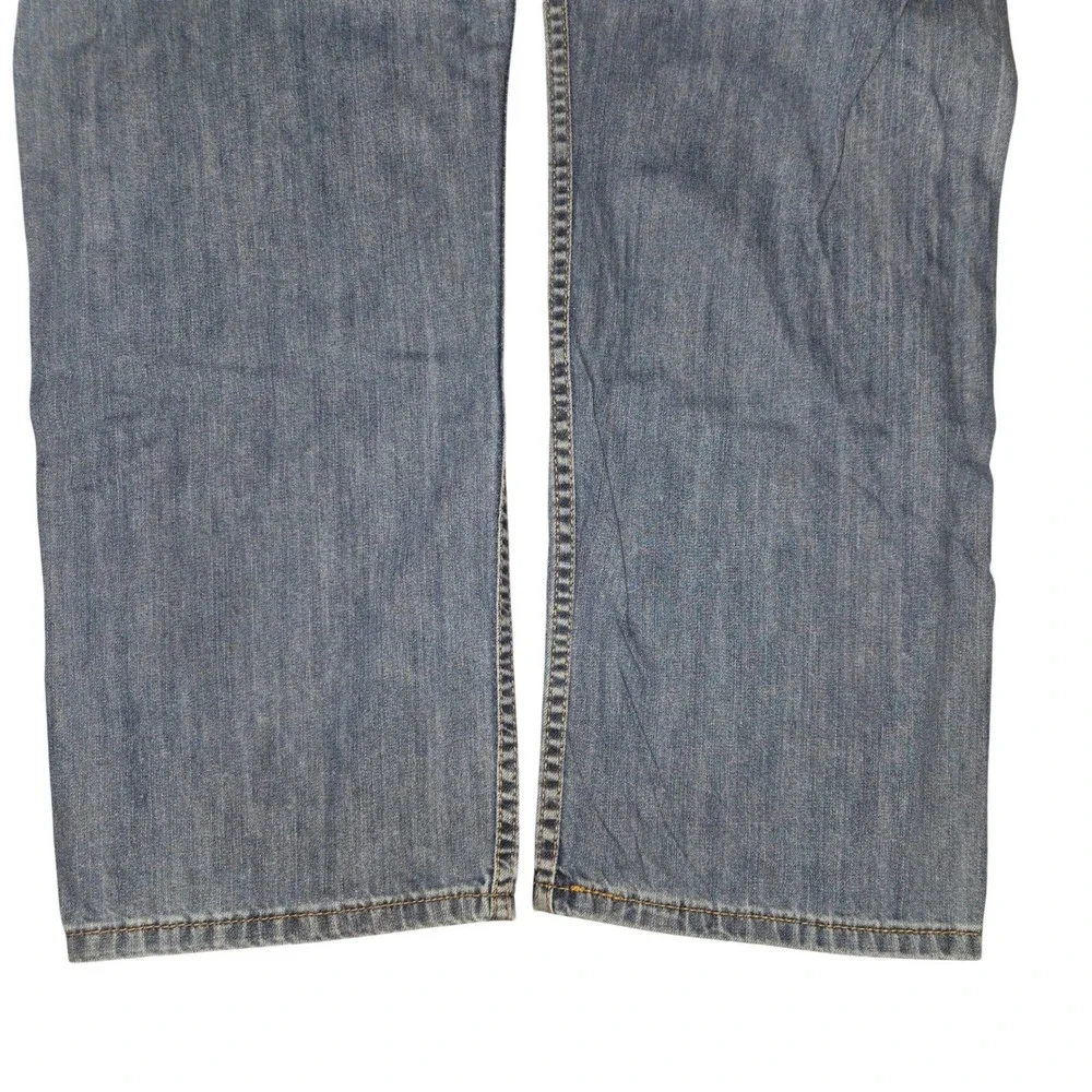 Levis 505 Straight Leg Jeans Mens 38X30 Blue Medium Wash Denim 00505-1087